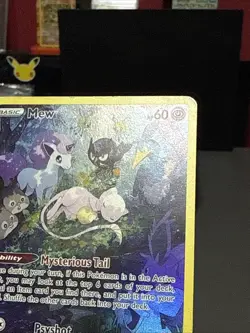 Pokemon Card Mew GG10/GG70 Crown Zenith Galarian Gallery Played - Image 4