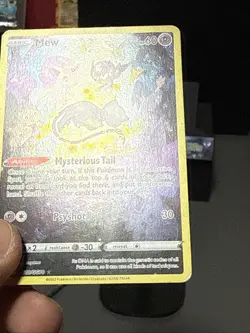 Pokemon Card Mew GG10/GG70 Crown Zenith Galarian Gallery Played - Image 5