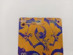 Pokemon Lunala GX Trading Card SM Black Star Promo SM103a TCG Collectable #Live - Image 2