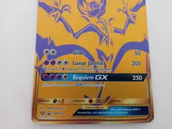 Pokemon Lunala GX Trading Card SM Black Star Promo SM103a TCG Collectable #Live - Image 3