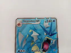Pokemon Gyarados GX Trading Card SM Crimson Invasion 101/111 Full Art Holo #Live - Image 2