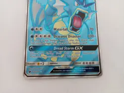 Pokemon Gyarados GX Trading Card SM Crimson Invasion 101/111 Full Art Holo #Live - Image 3