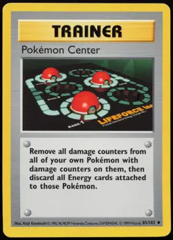 Pokemon Center [Shadowless] #85 Base Set Pokemon Card - Image 1
