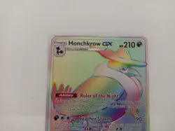 Pokemon Honchkrow GX Trading Card SM Unbroken Bonds Secret Rare 223/214 #Live - Image 2