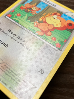 HOLO Teddiursa RC15/RC25 - 2013 Pokemon Legendary Treasures Common Card - NM - Image 2