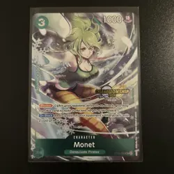 Monet OP05-036 - Championship 2024 FOIL Promo - One Piece Card Game - Image 1