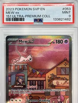 PSA 9 Mew ex 053 151 Ultra-Premium Coll - Promo Pokemon TCG Card - Image 2