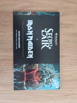 SEALED Iron Maiden: Eddie Unchained [Secret Lair] rainbow FOIL MTG - Image 1