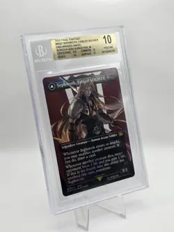 2025 Final Fantasy #527 Sephiroth Borderless Surge Foil M SP BGS 10 PRISTINE - Image 1
