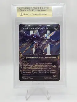 2025 Final Fantasy #527 Sephiroth Borderless Surge Foil M SP BGS 10 PRISTINE - Image 5
