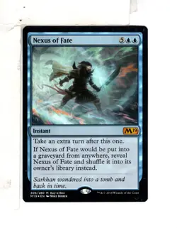 MTG SkeenAB Nexus of Fate BaB PROMO FOIL from M19. LP. - Image 1