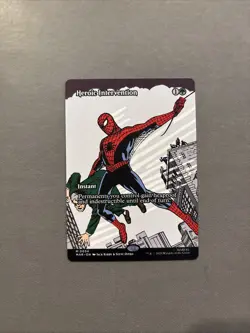 Heroic Intervention (Borderless) 0034 Marvel’s Spider-Man Regular MTG - Image 1