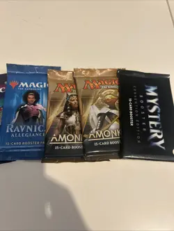 Lot Of 6 Magic The Gathering Booster Packs, Mystery Booster, Amonkhet,unfinity, - Image 3
