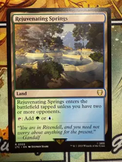 Rejuvenating Springs:the Lord of the Rings: Tales of ME Commander(Non-Foil) #325 - Image 1