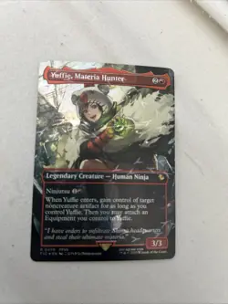 Magic: The Gathering Final Fantasy Yuffie Materia Hunter Card #0158 NM Condition - Image 1