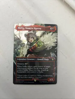 Magic: The Gathering Final Fantasy Yuffie Materia Hunter Card #0158 NM Condition - Image 2
