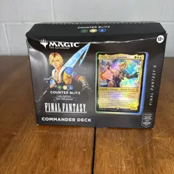MTG Magic The Gathering Final Fantasy X Commander Deck Counter Blitz New Sealed - Image 1