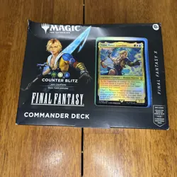 MTG Magic The Gathering Final Fantasy X Commander Deck Counter Blitz New Sealed - Image 2