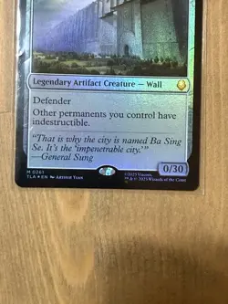 The Walls of Ba Sing Se #261 FOIL MTG Avatar: The Last Airbender TLA Mint - Image 4