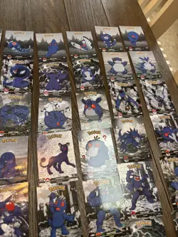 Cracked Ice Holo Dark Crystal Pokemon Card 135+ NON TCG Cards Charizard Gengar + - Image 3