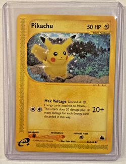 2003 Pokemon Skyridge - Pikachu 84/144 - Non Holo - Image 3