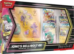 Pokemon TCG: Iono’s Bellibolt ex Premium Collection (1 full-art foil promo card, - Image 1