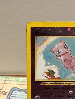 Pokemon TCG Mew 1/18 Southern Islands Holo Promo Rare 2001 Swirl - Image 3