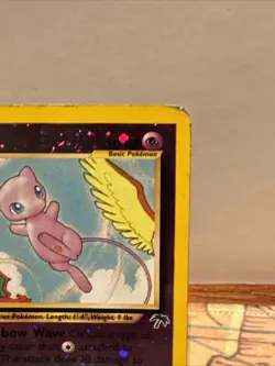 Pokemon TCG Mew 1/18 Southern Islands Holo Promo Rare 2001 Swirl - Image 4
