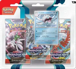 Pokemon TCG: Scarlet & Violet-Paradox Rift Triple Pack - Cetitan (3 Booster Pack - Image 1