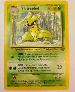 Pokemon TCG Victreebel 30/64 Jungle Set Non-Holo Rare, Unlimited - Image 1