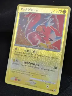 Pokemon TCG Pachirisu 43/100 Majestic Dawn Uncommon Reverse Holo LP - Image 2