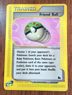 Pokemon TCG Friend Ball Skyridge e-card series 126/144 uncommon 2003 NM - Image 1