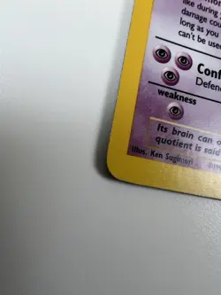 Pokemon TCG Alakazam Holo Rare Card 1/102 Base Set - Image 2