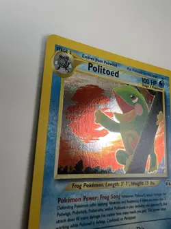 Pokemon TCG Politoed Neo Discovery 8 Holo Unlimited Rare - Image 5