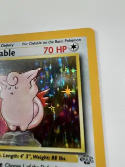 Pokemon TCG Clefable Holo Unlimited Rare Card Jungle Base Set 1/64 - Image 5