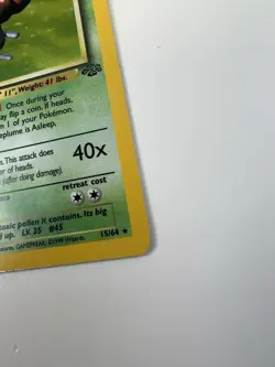 Pokemon TCG Vileplume Jungle Holo Card 15/64 1st Edition Rare - Image 4