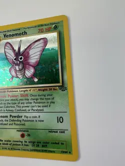 Pokemon TCG Venomoth Rare Holo Card #13/64 Jungle - Image 3