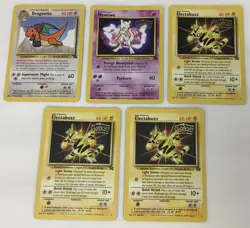 Pokemon Dragonite, Mewtwo, Electabuzz 1999 WB First Movie Promo Card - Image 1