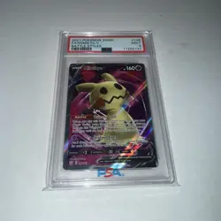 2021 Pokemon SWSH FA Mimikyu V Battle Styles #148/163 PSA 9 - Image 1