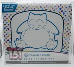 Pokemon 151 Pokemon Center Exclusive Elite Trainer Box ETB Sealed New - Image 1