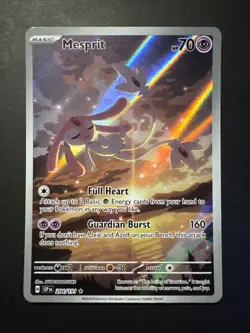Mesprit 204/191 IR NM - Pokemon TCG Surging Sparks - Image 1