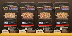 Pokemon Phantasmal Flames Art Sleeved Booster Packs x4 ** NEW ** - Image 2