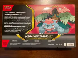 Pokemon TCG: Mega Venusaur ex Premium Collection Box Brand New Sealed in hand! - Image 2