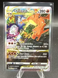 Charizard VSTAR SWSH262 Sword & Shield Black Star Promo Pokemon Card - Image 1