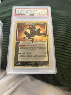 Pokemon TCG Greninja Gold Star SWSH144 Celebrations 25th PSA 8 - Image 1
