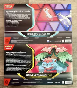 Pokemon TCG Lugia ex & Latias ex + Mega Venusaur Premium Collection Boxes Bundle - Image 2