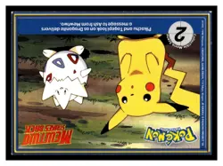 Ekans #23 1999 Burger King Pokemon Poketrivia - Image 2