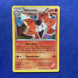 2015 Volcarona 17/98 - Holo Rare - XY Ancient Origins - NM Pokemon Card - Image 1