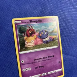 Pokemon Tcg Galarian Slowpoke #SWSH126 Pokemon Promo Lp/Nm- SWIRL (e) - Image 2