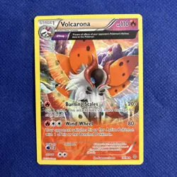 Volcarona 18/98 Rare XY - Ancient Origins Pokemon Full Art Card - NM - Image 1